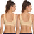Sona women Sports Gym Yoga Bra Sport Top Skin Skin Cotton Non-Padded Sports Bra (pack of 2)