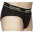 Combo of 2 - Men's Regular Rise Elastic Waistband Cotton Brief for Men's - Set of 2 Size L (Large) Underwear - Available in Plain Black & Brown Color combo's (90cm to 95cm Size) by Semantic