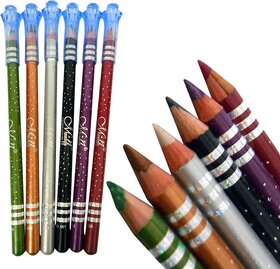 M.N. Me Now Eye Lip Liner Pencil (Set Of 6 New And Different Shades)