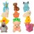 UNIQUE- 12 PCS SMALL SIZE SOFT CHU CHU SQUEEZE TOY FOR KIDS - SOUND WHEN PRESS