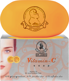 Dr. James VITAMIIN-C SOAP 80g (pack of 2)