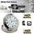 MINI HIDDEN 720P ANALOG TABLE CLOCK SPY CAMERA  FULL METALLIC