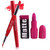 Combo - Miss Rose 2 In 1 Waterproof  Lipstick/Lipliner With Matte Lipstick