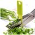 5 Blade Vegetable Stainless Steel Herbs Scissor With Cleaning Comb