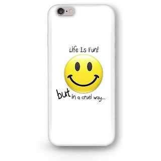 Desiways - Printed hard case back cover for   Iphone 7 Plus/ 7s Plus Life is fun Design