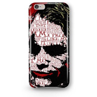 Desiways - Printed hard case back cover for   Iphone  6 Plus/ 6s Plus Calligraphy joker Design