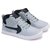 Kegoff Men's Grey Color Canvas Casual Loafer Shoes