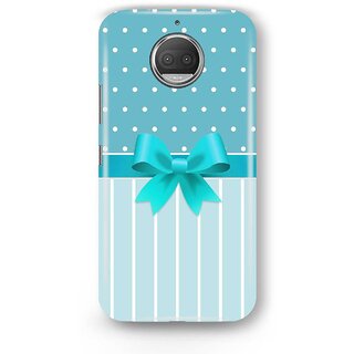 Desiways - Matte Printed Hard case Back Cover for Moto G5s With Blue Girl Gift Design