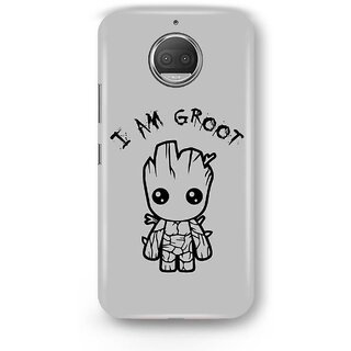 Desiways - Matte Printed Hard case Back Cover for Moto G5s With I am Groot Design