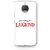 Desiways - Matte Printed Hard case Back Cover for Moto G5s With Yo Are Looking at a Legend Design