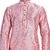 Anil Kumar Ajit Kumar Men's Peach Cotton Silk Kurta Pyjama Set