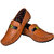 Messi Men's Casual Brown Leather Shoes