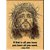 Jesus Christ Engraved Photo on Wood - Christmas Plaque (7x5)