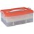 House of Quirk Double Layer 24 Eggs Storage Box Container - Red