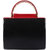 Black and Red Leatherette Sling bag for Women