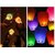 Crazy Sutra 50-Piece Make A Wish High Flying Sky Lantern Balloon with Fuel Wax Candle, Multicolour