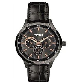 Timex Analog Black Dial Mens Watch TW000T313