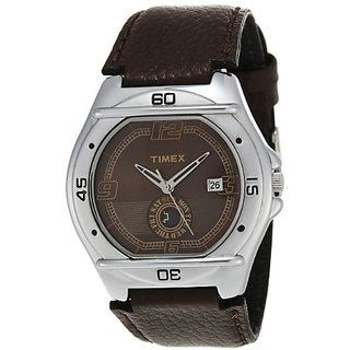                       Timex Fashion Analog Brown Dial Mens Watch - EL02                                              