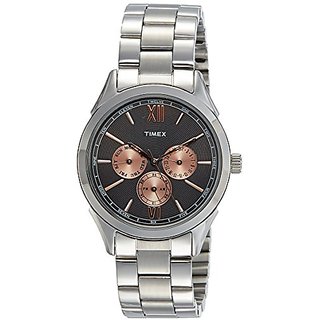 timex grey analog watch