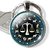 Zodiac Signs Keychain Key Rings Bag Car Round Glass Cabochon Pendant Man Woman Gift Key Chain (Libra Sign)