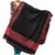Varun Cloth House Women's Pure Woollen Shawl For Extreme High Winters (vch3805BlackFree Size)