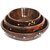 Desi Karigar Handicrafts Wooden Bowl - Set Of Three