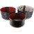 THE HOME PLANTER POT SET OF 3-4860-62 BLUE COLOUR IRON 27X47.5X47.5 CM