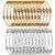 Sukriti Antique Look Charming Party wear Golden-Silver Bangles for Girls  Women - set of 24