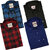 Spain Style Men's  Multicolor Regular Fit Casual Shirt (Pack of 4)