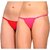 Arousy G-String Low Rise Solide Pnaty Pack of 2