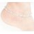 Utkars fashion Silver Alloy anklet  Anklets for Girls  Anklet for women Standard Size 9.5 inches Suitable on any Dress