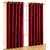 Cloud India 5Ft- Window Cutains Crush Plain Set of 2 Piece Polyster Living Room  Bed Room Curtains With Attractive Color