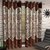 Cloud India 7Ft- Door Curtains Crush Panel Set of 2 Piece Polyster Living Room  Bed Room Curtains With Attractive Color
