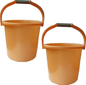 Milton New 20 L Plastic Bucket(Orange)