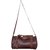 CP Bigbasket Brown Leather Gym Bag (20L)