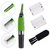 s4d  Micro Touch Max Personal Ear Nose Neck Eyebrow Hair Trimmer Remover - Green
