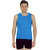 Pack of 2 - Mens Black & Navy Blue Color Gym Vest - 100% Cotton - Size S (Small) 70 to 75 cm - Baniyan by Semantic