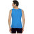 Mens Royal Blue Color Gym Vest - 100% Cotton - Size S (Small) 70 to 75 cm - Single Pcs Baniyan by Semantic