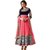 Florence Women's Pink Net Embroidered Salwar  suit