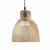 THE HOME GLASS PENDENT 8103 SLVR GLASS CREAM COLOUR HANGING LAMP 36X28X28 CM