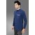 Kandy Royal Blue Casual Shirt For Men's