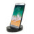 JaamsoRoyals Oval Design Wooden Mobile Stand / Holder For Smartphone (Black)
