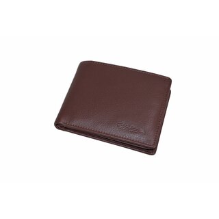                       CASH  Rich Life European design genuine Brown leather casual wallet 180102                                              