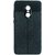 Redmi Note 4 leather texture back cover/case Auto Focus BLACK