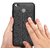Auto Focus Leather Look Texture Soft TPU Back Case Cover For Redmi 4 - Black