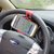 Shivsoft Retractable Silicon Car Steering Wheel Universal Mobile Phone Socket Stand Holder Clip