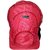Red colour Waterproof School bag for Girls And Boys.
