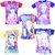 Jisha Fashion Girls (CHPRNT) Printed tshirt Set of 5