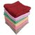 PRINCESS Home S.t.y.l.i.s.h New Pack Of 6 Face Towels Mulicolor PURE- cotton - SUPER - soft
