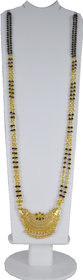 RADHEKRISHNA golden color alloy material beautiful long 24 mangalsutra